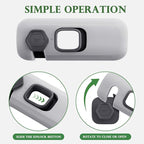 5 Pack Child Proof Refrigerator Lock, Baby Proofing Cabinet Locks, oven lock child safety, fridge lock, for Fridge, Drawers, Dishwasher, Oven, Cupboard, Closet, Adhesive, No Tools Need(Grey)