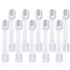 Goodv Child Safety Cabinet Locks - (10 Pack) Baby Proofing Latches to Drawer Door Fridge Oven Toilet Seat Kitchen Cupboard Appliance Trash Can with 3M Adhesive - Adjustable Strap No Drill No Tool