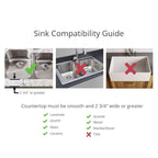 Shampoo Buddy Portable Hair Wash Basin for Children, Toddlers, Kids, Teens | Portable Shampoo Bowl for use on Bathtub or Sink (Light Grey)