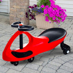 Wiggle Car - Ride on Toy for Ages 3 and Up - Toddler Ride on Toys with no Batteries, Gears, or Pedals Just Twist, Wiggle, and Go by Lil’ Rider (Red)