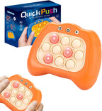 Children Quickly Push Toy Games, Adults Quickly Push Handheld Game Toys, Bubble Pressure pop-up Light Games, Birthday, Boys and Girls Autism Relief, Multiplayer PK