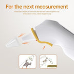 Ear Thermometer, Highly Accurate Ear Thermometer for Kids, Adults and Babies, 30 Memory Recall, 1s Result and 3-Color Fever Alert, with 24 Disposable Probe Covers, Yellow