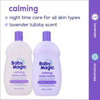 Baby Magic Calming Baby Bath |9oz | Lavender & Chamomile | Tear-Free, Free of Parabens, Phthalates, Sulfates and Dyes