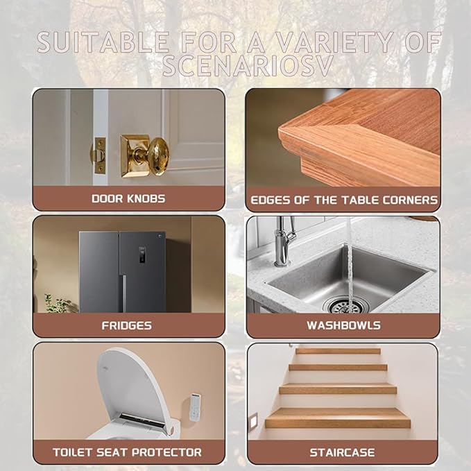 Baby Proofing Edge Protector for Baby 9.84ft Clear Edge Protector Strip Safety Corner Guards Child Proof Corner Bumper for Furniture