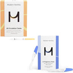 Modern Fertility Ovulation & Pregnancy Test Bundle, Identify Fertile Days, Predict Ovulation, and Detect Pregnancy Early, FSA HSA Approved, 20 Strips & 4 Tests
