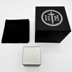 Heavenly Metals 4-Piece Cube 3D Puzzle for Adults – Stainless Steel Desk Toy and Fidget, Zero Tolerance Wire EDM Cut Office Gift for Men & Women