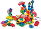 Learning Resources Gears! Gears! Gears! Lights & Action Building Set, STEM Activities, Fine Motor Skills, Toddler Explorer Kit, Science and Construction, Boys and Girls Gifts, 121 Pieces, Ages 5+