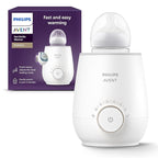 Philips Avent Premium Fast Bottle Warmer, with Smart Temperature Control, Water Bath Technology, Automatic Shut-Off, Model SCF358
