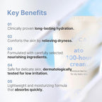 AVCA Ato 100-Hour Baby Cream for Dry, Sensitive Skin and Long-Lasting Moisture 200ml/6.76fl. oz.