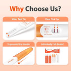 iHealth Early Pregnancy Test 2-Pack, Ultra-Sensitive Detection, Over 99% Accurate. Get Reliable Results 6 Days Before Your Missed Period. Easy at-Home HCG Fertility Test Kit, Individually Wrapped