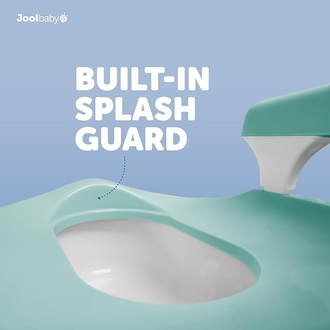 Jool Baby Potty Chair for Toddler Toilet Training - Splash Guard & Back Support (Aqua)