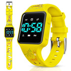 Potty Training Watch for Toddlers with Countdown, Magnetic Charging, Flashing Lights, Fun Music or Vibration Alerts - Waterproof Interactive Toilet Training Reminder for Boys & Girls Ages 2-9