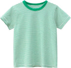 Boys' 4-Pack Excavator Short Sleeve Crewneck T-Shirts Top Tee Size 2-7 Years Toddler Boys' Value Pack Cotton T-Shirt