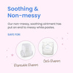 Grandma El’s Diaper Rash Ointment – Gentle Protection & Relief for Baby’s Delicate Skin – Pediatrician-Approved Moisturizing Barrier – Safe for Cloth & Disposable Diapers – 2oz, 2-Pack