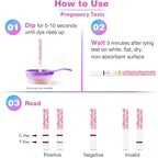 Easy@Home 50 Ovulation Test Strips and 20 Pregnancy Test Strips Combo Kit, (50 LH + 20 HCG)-Package May Vary