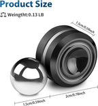 Fidget Slider Toy,Steel Ball Orbiter Magnetic Slider Sensory Toys,360° Rotation Anxiety Stress Relief Toy for Adult,Students ADHD,ADD Autism,Black