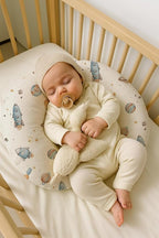 Nursing Pillow Covers 2 Pack, Breastfeeding Pillow Slipcovers Soft and Stretchy, Nursing Covers for Baby Girls Boys Newborn (Stellar Adventure)