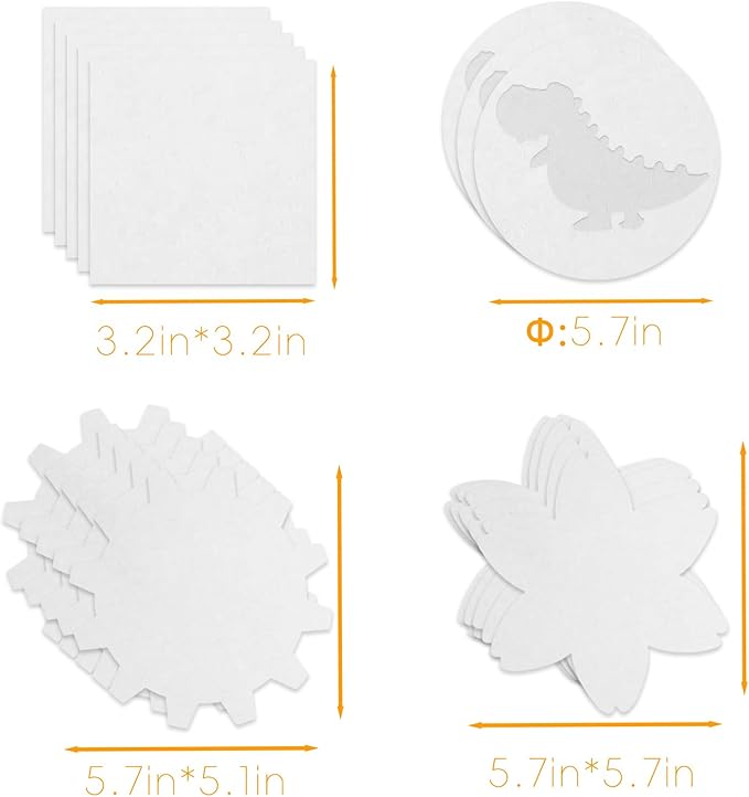 Spin & Paint Refill Pack is for the Wings Giant Spin Art Machine, 5 x Small Cards - 10 x Large Cards for Origami - 5 x Flower Cards - 5 x Gear Cards - 5 x Dinosaur Cards - 6 x Bottles of Colored Paint