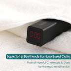 Baby Washcloths 6 Pack, 10x10 inch Heavenly Soft Small White Wash Cloths for Face and Body, Gentle & Safe Face Towel on Sensitive Skin, Baby Essentials Bath Shower Gifts for Newborn Kid Toddler Child