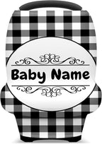 Baby Car Seat Stroller Cover Nursing Cover New Mom Breastfeeding Scarf Soft Stretchy Infant Carrier Cover Car Canopy Coverage