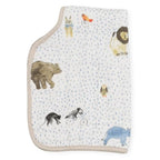 Little Unicorn Cotton Muslin Burp Cloth - Party Animals