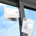 Sliding Door Lock 6 Pack, Child Safety Lock For Sliding Glass Doors, Easy To Install, Keeps Your Baby Out Of Danger, For Sliding Glass Doors, Sliding Windows, Sliding Closets, Etc (Grey)