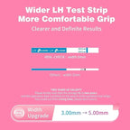 50 Count Ovulation Test Strips with Cups, Bulk Ovulation Test Strips for Women, Ovulation Predictor Kit, Accurate Fertility Tests for Home, Individually Wrapped 5mm LH