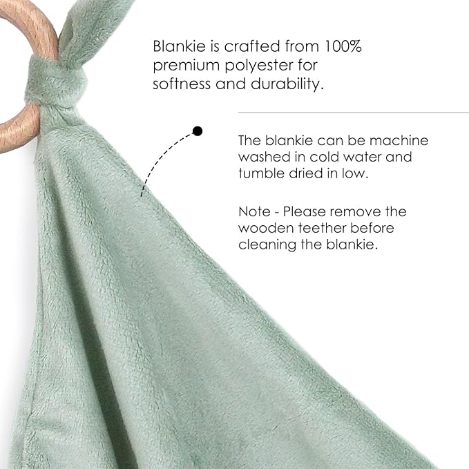 MON AMI Water Melon Plush Lovey for Babies – 11” | Security Blanket and Teether for Newborns