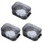 Garneck 3 Pcs Door Knob Safety Cover for Kids Toddler- Plastic Child Proof Deadbolt Protector Reusable Anti-Lock Door Lock Covers for Baby, Easy to Install