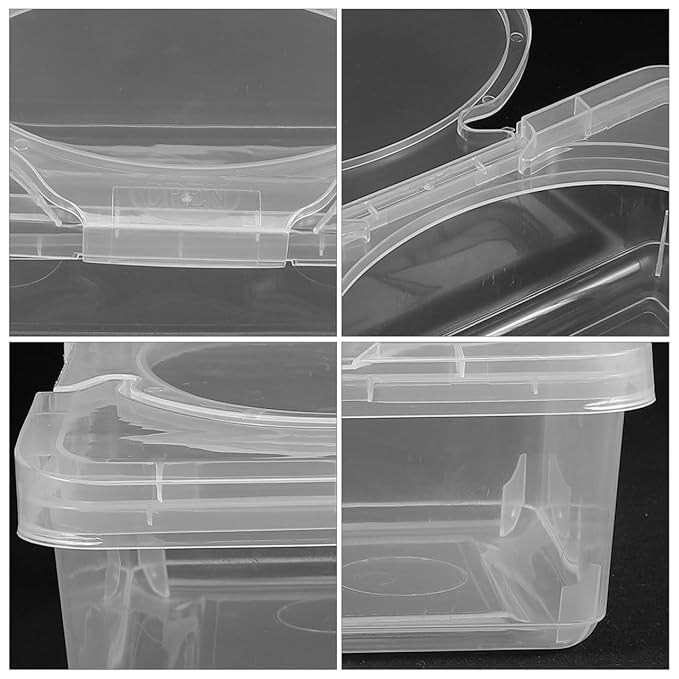 2Pcs Wipes Dispenser Case with Lid Wipes Holder for Tissue Storage Box Organizer Refillable Napkin Box for Home and Travel