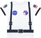 Toddler Kids Boys Royal Prince Charming Uniforms Baby Police Astronaut Outfit Halloween Prison Cosplay Costume