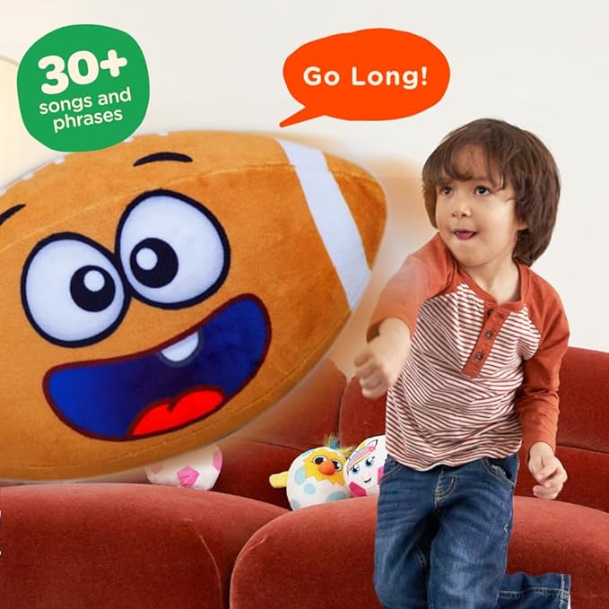 Move2Play, Hilariously Interactive Toy with Music & Sound Effects | Birthday Gift for Boy & Girl | Ball for Toddler & Baby | 6, 12, 18+ Months | 1, 2, 3+ Year Old