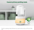 LeapFrog LF930HD Baby Monitor, 7” 720p HD Display,Video Baby Monitor with Camera and Audio, 1080p Smart Remote Access,360° Pan & Tilt,Color Night Light &Vision, Two-Way Intercom