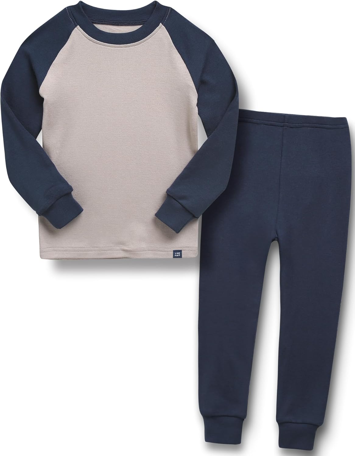 VAENAIT 6M-12Y Toddler Toddler Kids Toddler Girls Boys Soft Comfy Modal Tencel Solid Raglan Sleepwear Pajamas Pjs 2pcs Set