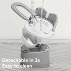 3 in 1 Toddler Potty Training Toilet Seat with Steps Ladder, Foldable Potty Train Chair Adapter for Toddlers Kids Boys Girls, Blue