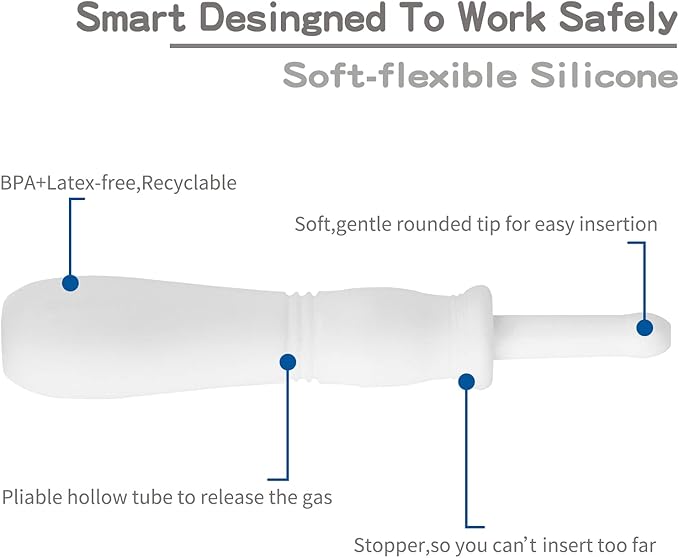Gas and Colic Reliever for Babies, Baby Gas Colic Passer, Natural Solution for Baby Colic and Gas Relief, 100% Safe & Effective Instant Constipation Relief for Babies, 20 Count (Pack of 1)