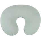 Onacosht 100% Organic Cotton Nursing Pillow Cover Soft Breathable Jersey Feeding Pillow Slipcover Fits Standard Infant Nursing Pillow for Baby Boy and Girl, Sage