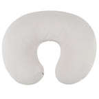 Onacosht 100% Organic Cotton Nursing Pillow Cover Soft Breathable Jersey Feeding Pillow Slipcover Fits Standard Infant Nursing Pillow for Baby Boy and Girl, Fog