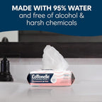 Cottonelle Fragrance Free Flushable Wet Wipes, Adult Wet Wipes, 8 Flip-Top Packs, 42 Wipes Per Pack