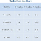 Zaples Baby Non Slip Grip Ankle Socks with Non Skid Soles for Infants Toddlers Kids Boys Girls