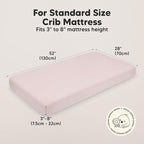 KeaBabies 2-Pack Organic Crib Sheets for Boys, Girls - 52x28 Fitted Crib Mattress Sheet Neutral, Breathable Jersey Cotton Cover for Baby Bed, Toddler Mattress, Soft & Cute Prints (Pastel)