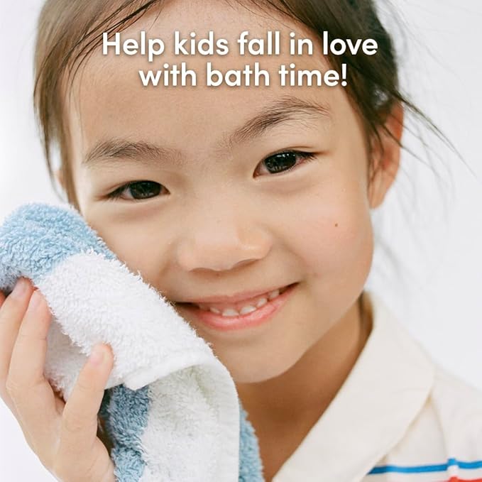 Evereden Multi-Vitamin Kids Body Wash Cool Peach: Gentle Body Wash Sensitive Skin Nourishment & Hydration Formula | Clean Non-Toxic for Kids | 8.5 fl oz.