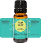 Edens Garden Pollen Buster Essential Oil Blend- 100% Pure Premium Grade, Undiluted, Natural, Therapeutic, Aromatherapy, The Best for Diffusing, Skin, Humidifiers, Kid Safe 10 ml (.33 fl oz)