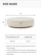 Konny EASYFEED Silicone Plate with Lid (1-4Y) 3-Divided Suction Plate Baby Led Weaning Supplies Training Baby Utensils Feeding Supplies (Cream)