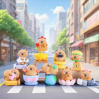 Capybara Series Blind Box Collectible Action Figures, Random Cute Capybara Toy for Capybara Lovers, Mystery Box Gift for Home Decor Birthday Party Favors