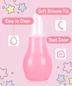 Baby Grooming Kit, Infant Safety Care Set with Hair Brush Comb Nail Clipper Nasal Aspirator,Baby Essentials Kit for Newborn Girls Boys(13 Pc Pink Kit)