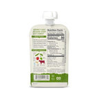 Serenity Kids 6+ Months Baby Food Pouches Puree Made With Ethically Sourced Meats & Organic Veggies | 3.5 Ounce BPA-Free Pouch | Grass Fed Beef & Ginger, Pea, Bell Pepper, Broccoli | 1 Count