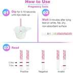 Easy@Home Ovulation & Pregnancy Test Strips Kit: 25 Ovulation Strips and 10 Pregnancy Tests – Accurate Fertility Tracker OPK | 25LH + 10HCG