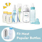 Papablic Portable Travel Baby Bottle Warmer On The Go, Fits Most Car Cup Holders, 12 oz