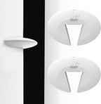 Door Pinch Guard and Door Slam Stopper, Durable Silicone Door Finger Pinch Guard, Prevents Finger Pinch Injuries, Slamming Doors, Door Safety for Kids, 2 Packs White Basic.